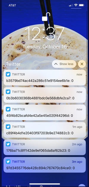 Twitter is sending people random notifications. WHAT IS GOING ON?