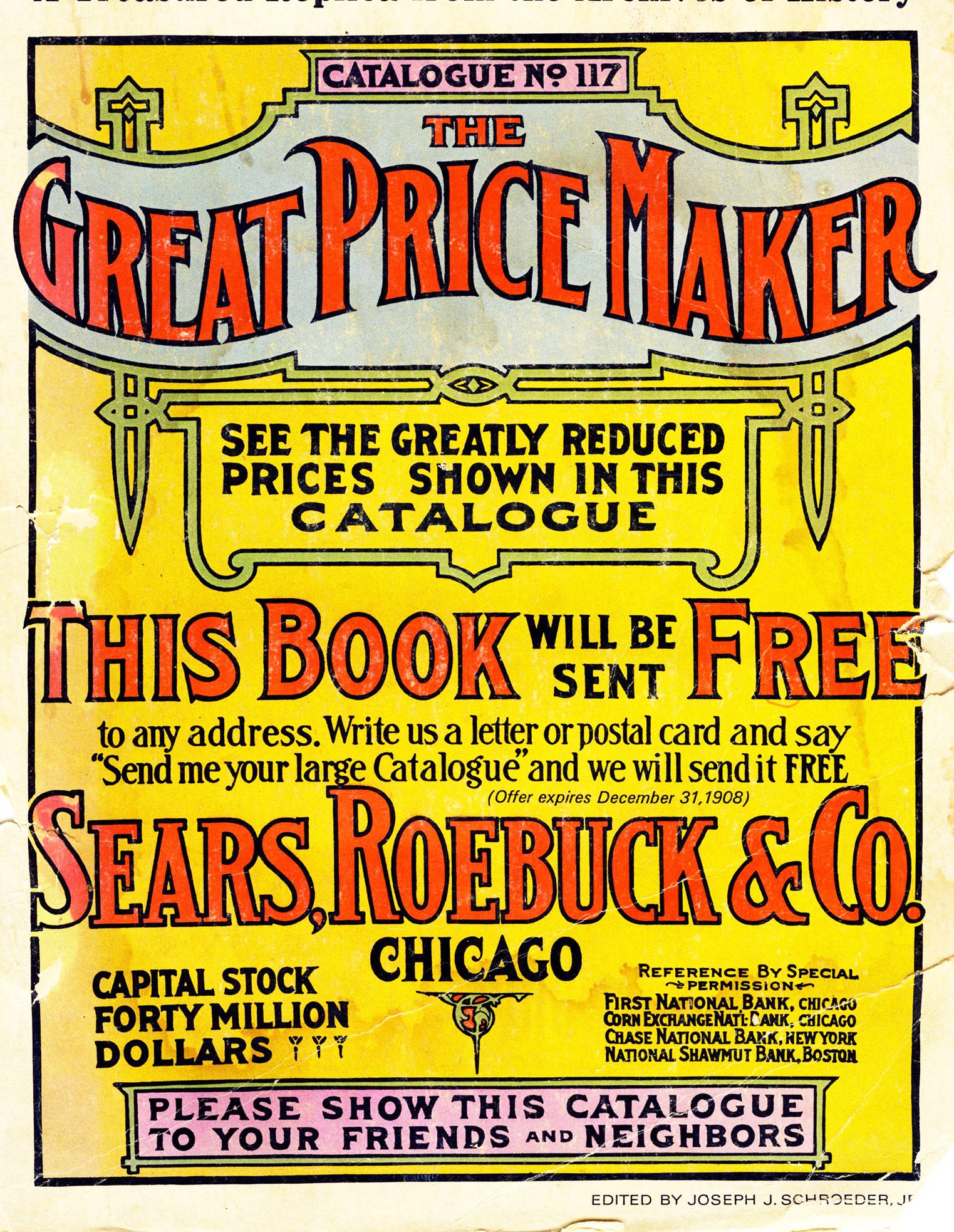 The Sears Catalog, back in the day, was in every home and outhouse