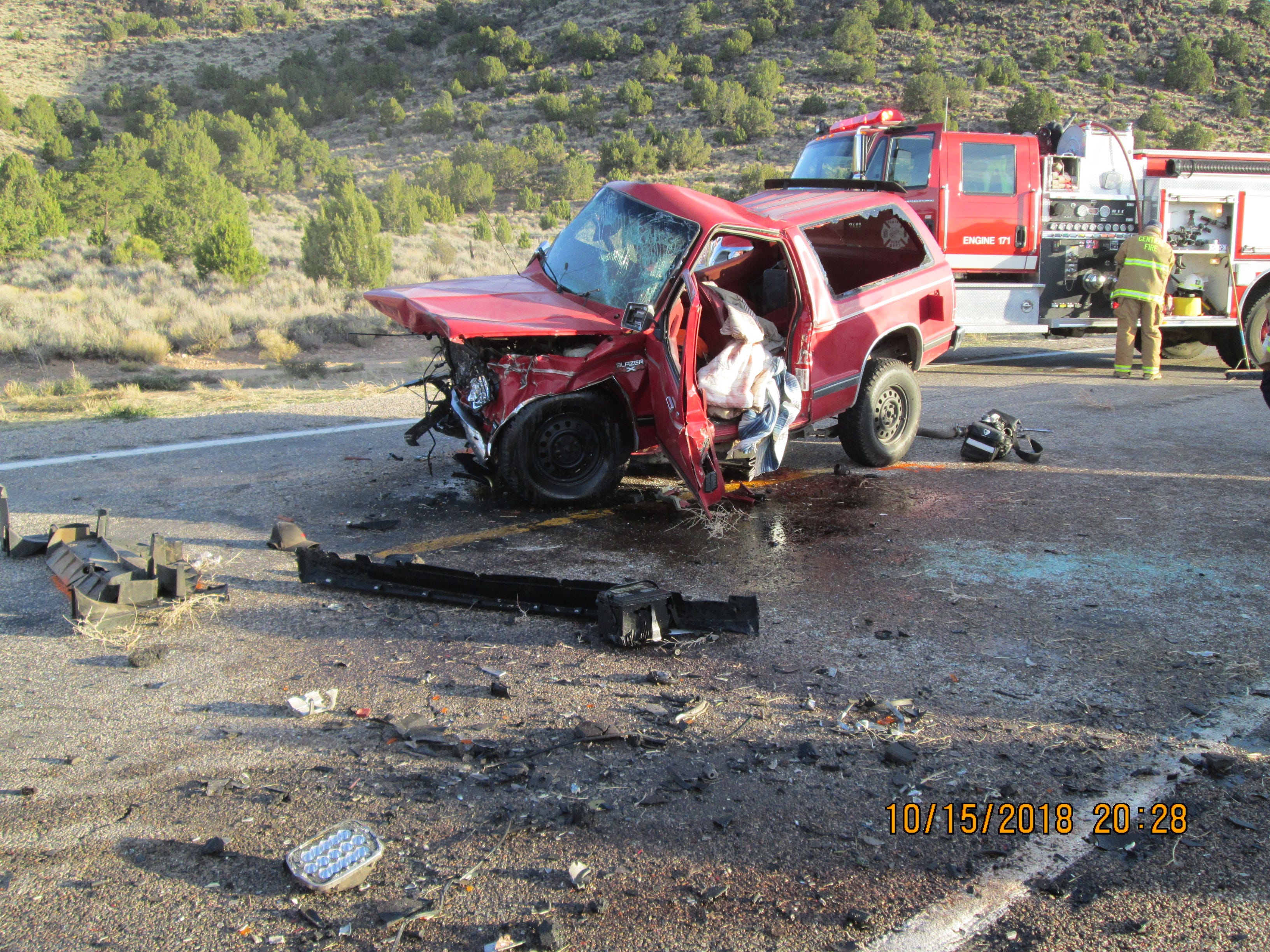 24yearold killed in headon crash on Southern Utah