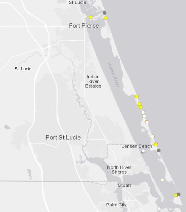 Indian River Tide Chart Florida