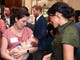SYDNEY, AUSTRALIA - OCTOBER 16: Meghan, Duchess of Sussex talks to Australian Singer Missy Higgins, with her 9 week old baby Lunar, at an afternoon reception hosted by the Governor-General and Lady Cosgrove during Day one of their tour, on October 16, 2018 in Sydney, Australia. The Duke and Duchess of Sussex are on their official 16-day Autumn tour visiting cities in Australia, Fiji, Tonga and New Zealand. (Photo by Andrew Parsons - Pool/Getty Images) ORIG FILE ID: 1052230720