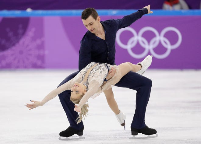 Alexa Scimeca Knierim and Chris Knierim at the 2018 Winter Olympics in Gangneung, South Korea. For the season following an Olympics, Skate America certainly is packed with top U.S. competitors. The six-event Grand Prix series begins in Everett on Friday.