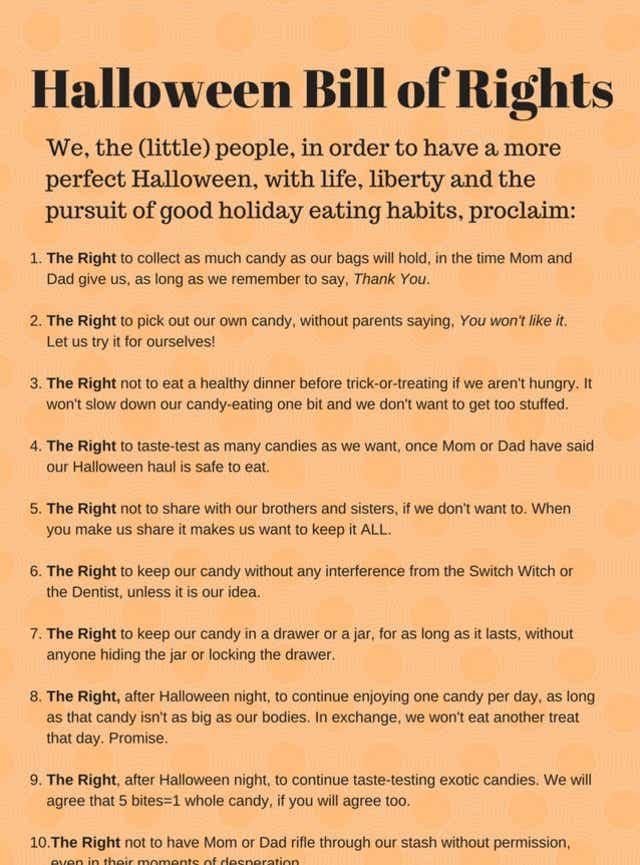 Halloween 2018 Let Kids Eat Candy And Healthy Eating Habits May Follow
