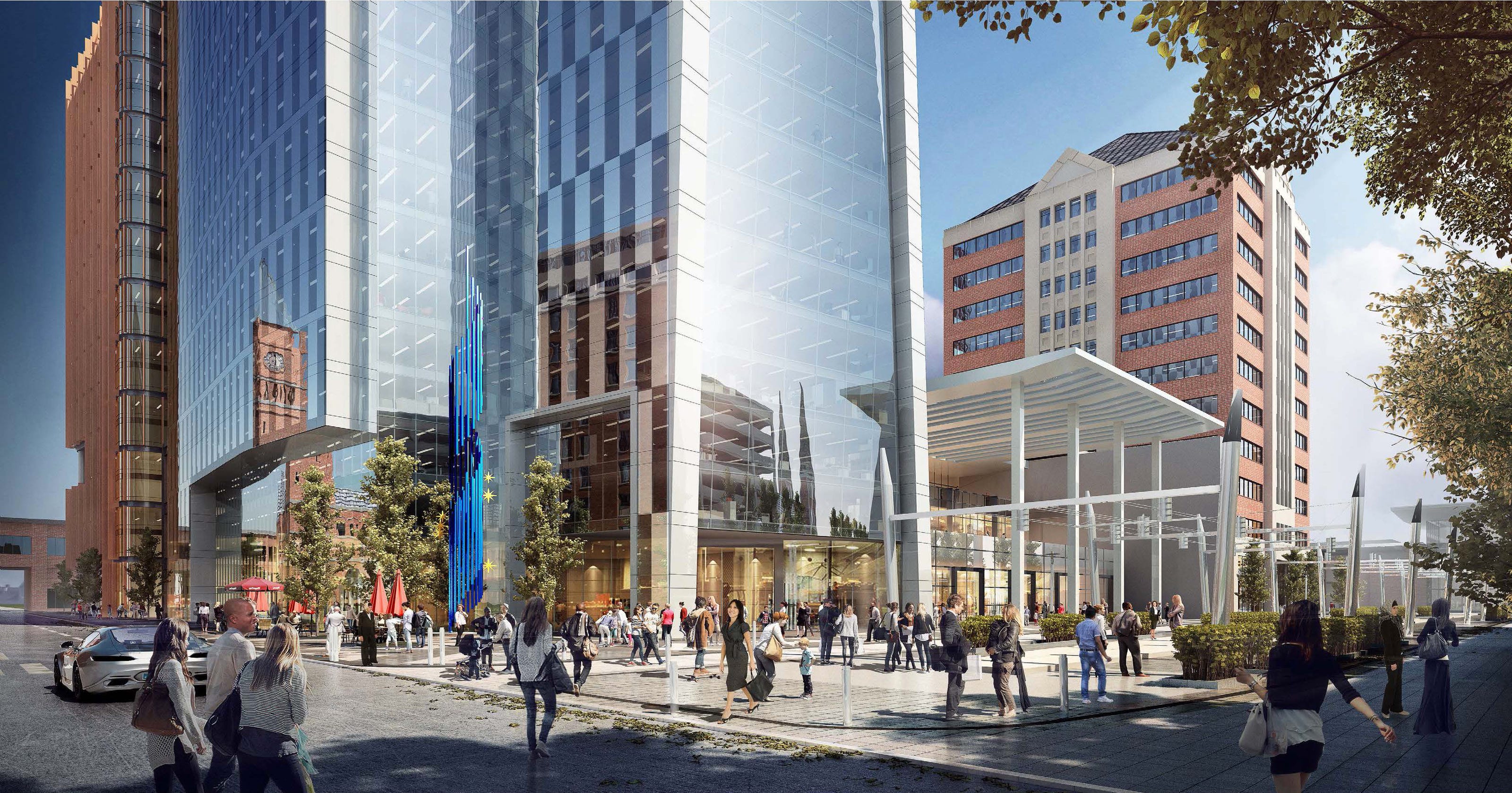 Hotels, convention center ballroom could change Indianapolis skyline