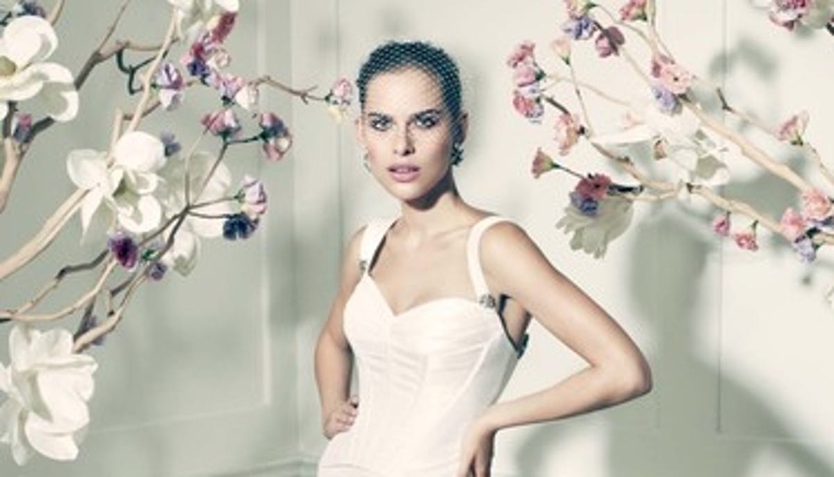 The 'Truly Zac Posen' line, available only at David's Bridal.