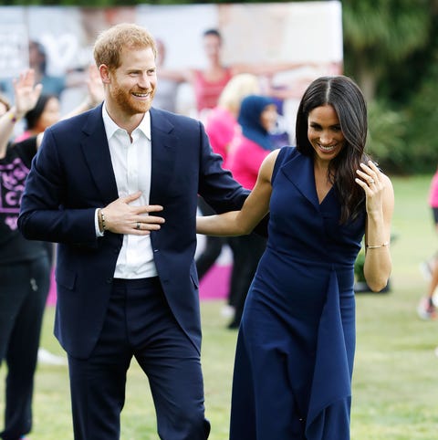Prince Harry and Duchess Meghan,  attend a...