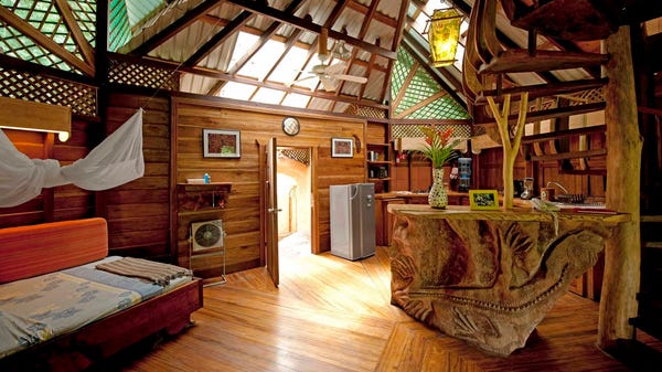 There's a great variety among the eco-lodges of...