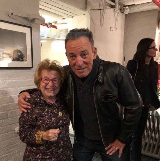 Bruce and Dr. Ruth