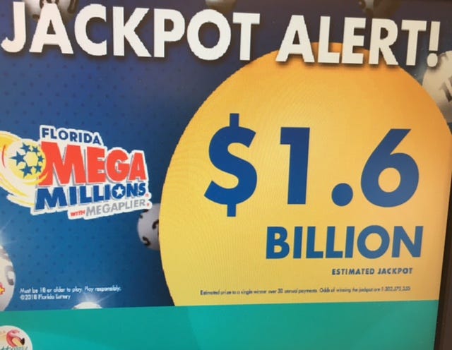 Mega Millions has reached an all-time high for any game played in the U.S.