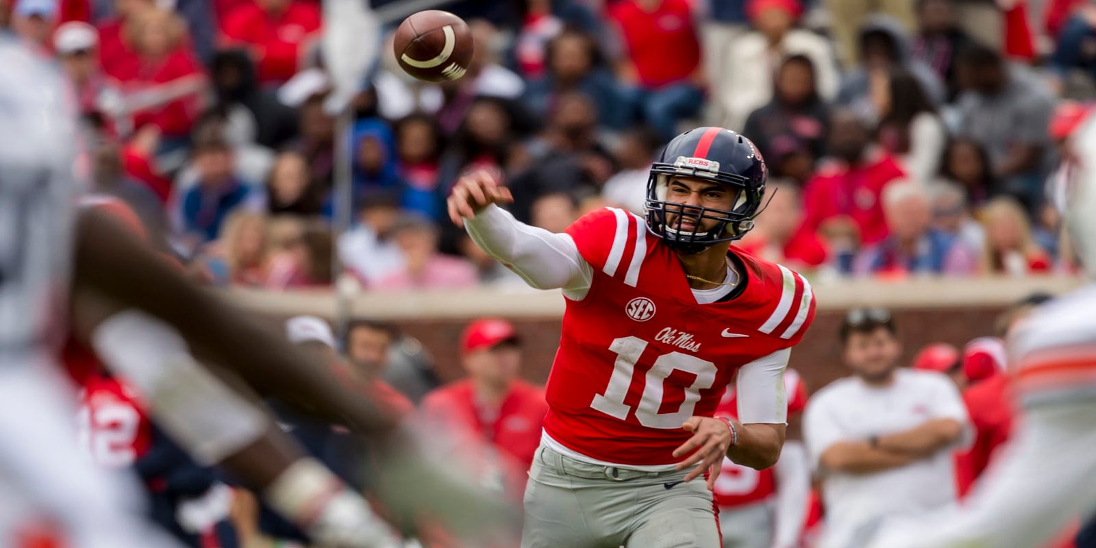 Ole Miss Football Rebels Depth Charts Versus South Carolina Saturday