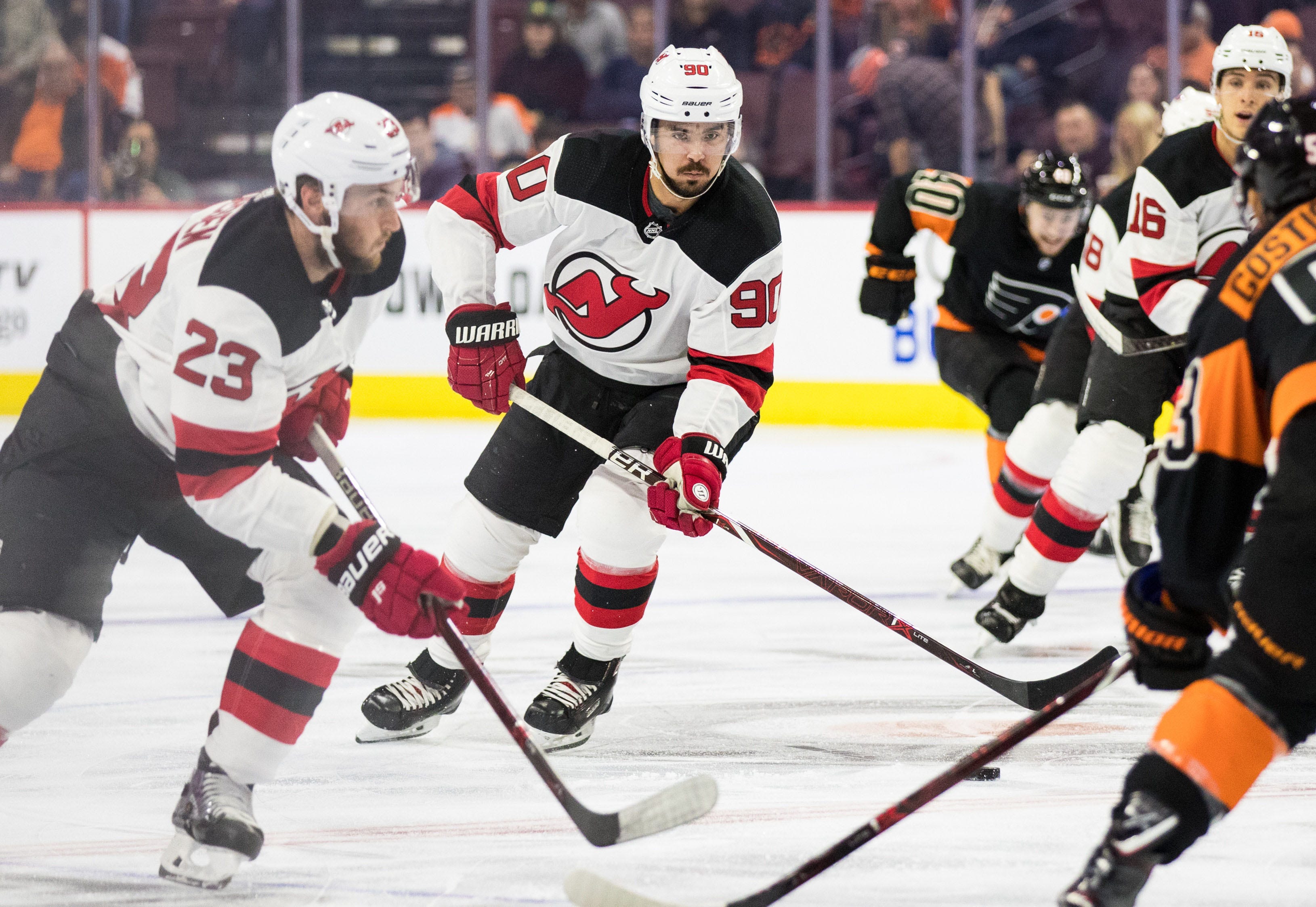 new jersey devils first line