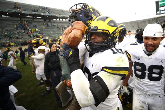 Michigan Vs Michigan State Devin Bush Remembers Spartan Stomp