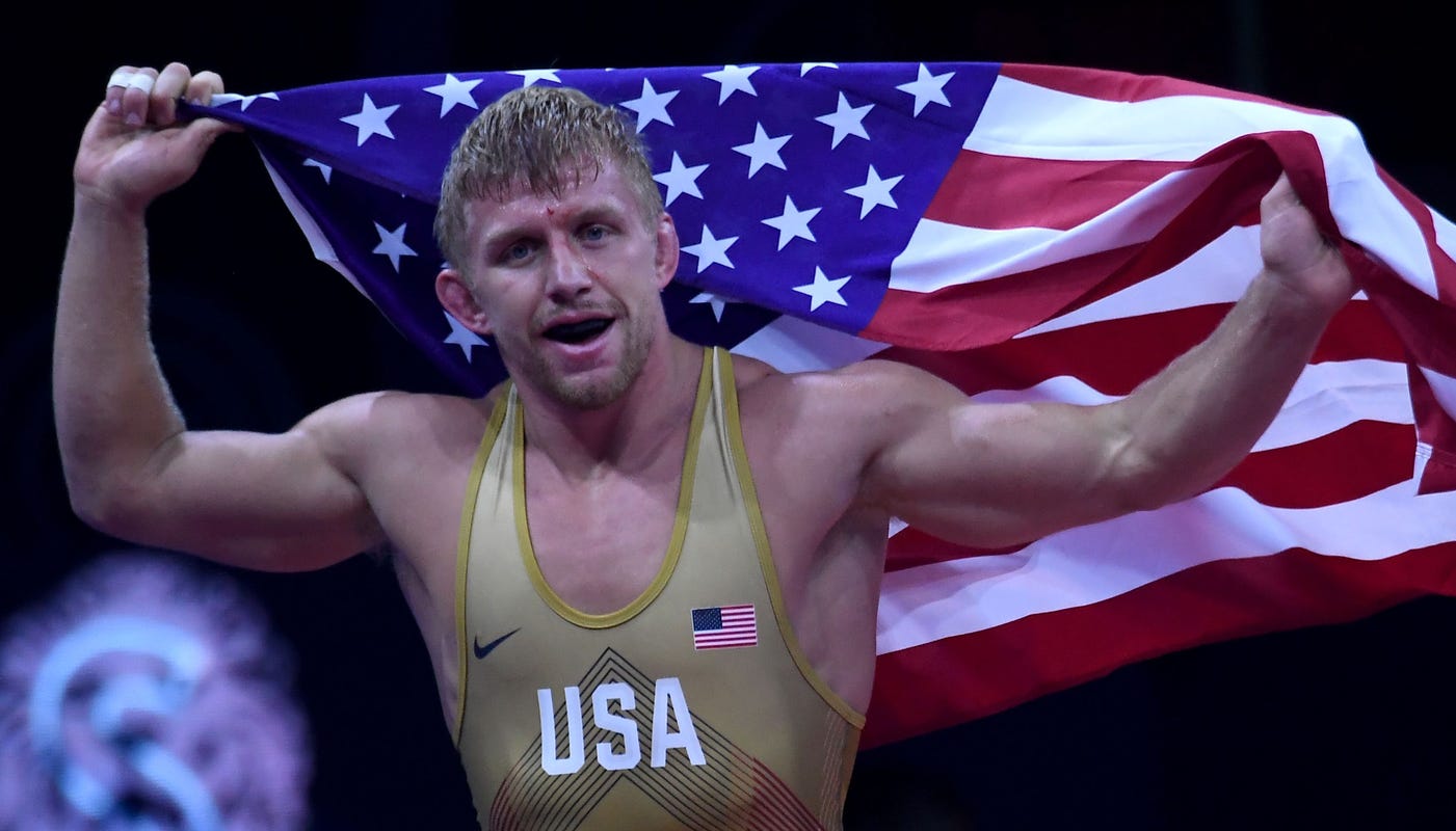 Kyle Dake Lansing S Driven Determined World Champion Wrestler