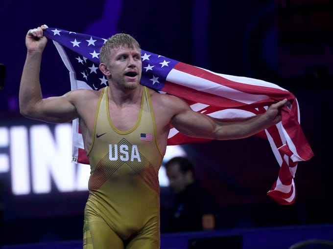 Gallery Lansing's Kyle Dake, world champion wrestler