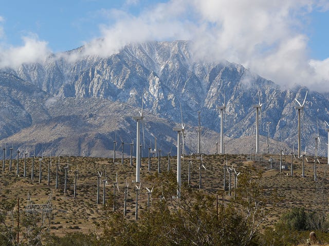 Palm Springs Iconic Wind Farms Could Change Dramatically