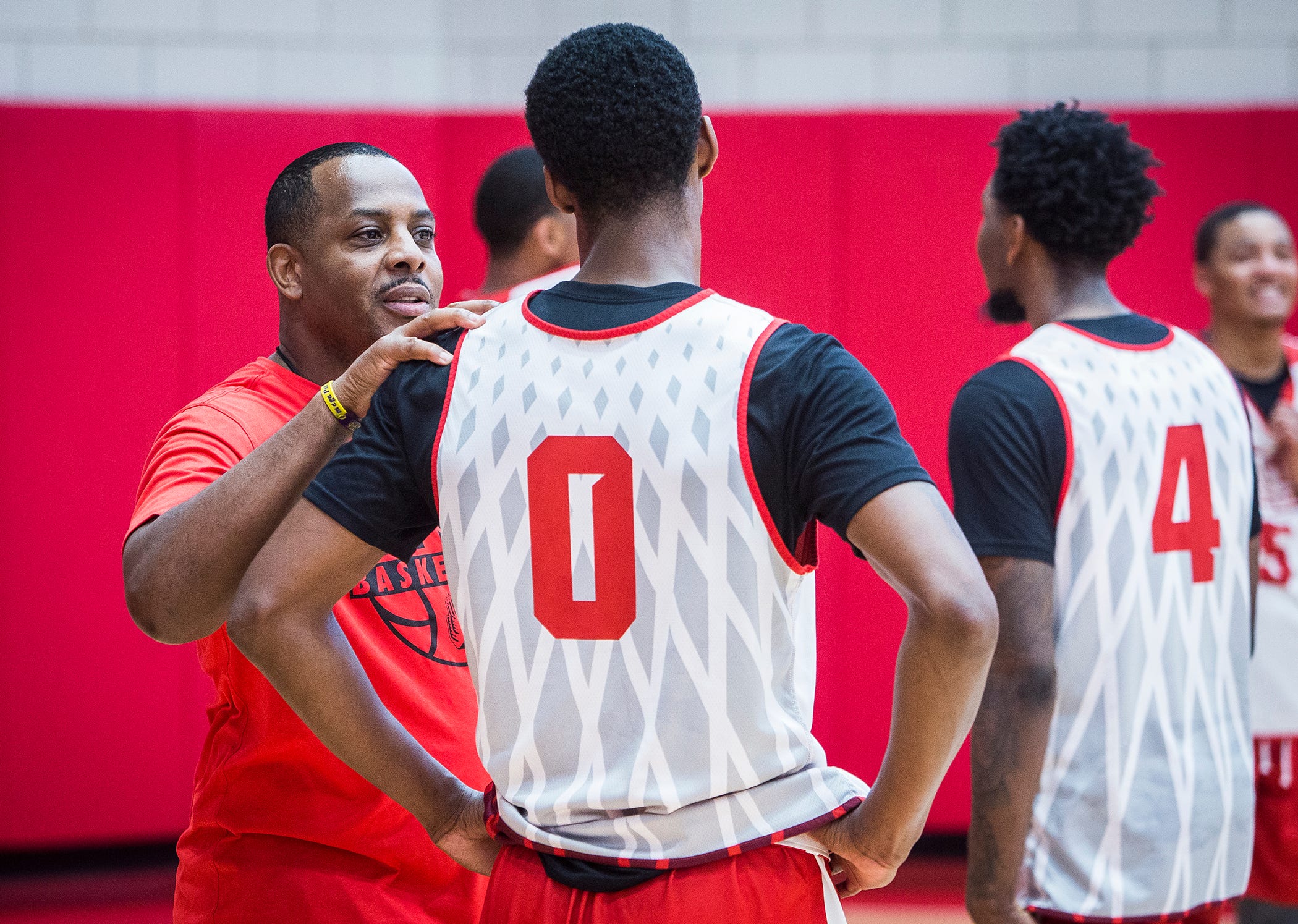 Ball State Athletics Basketball coach Matt Crenshaw talks Navy