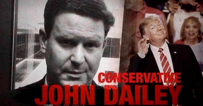 A political action committee supporting Dustin Daniels for mayor is attacking his opponent, Leon County Commissioner John Dailey.