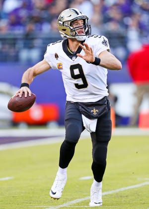 In Week 7, Saints quarterback Drew Brees became the first player in NFL history to throw 500 career touchdown passes.