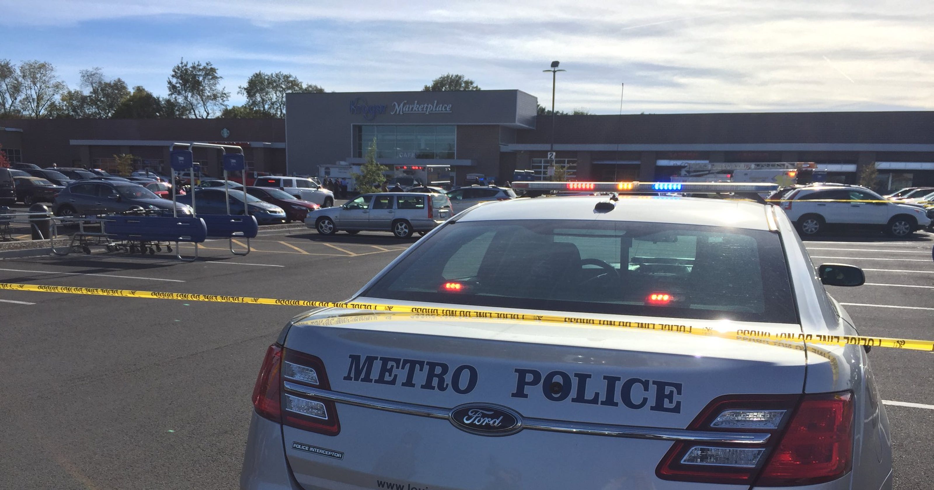 Shooting reported at Louisville Kroger in Jeffersontown