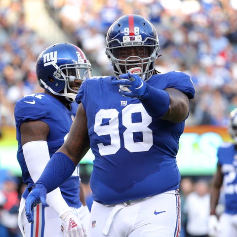 Defensive tackle Damon Harrison spent the past 2...