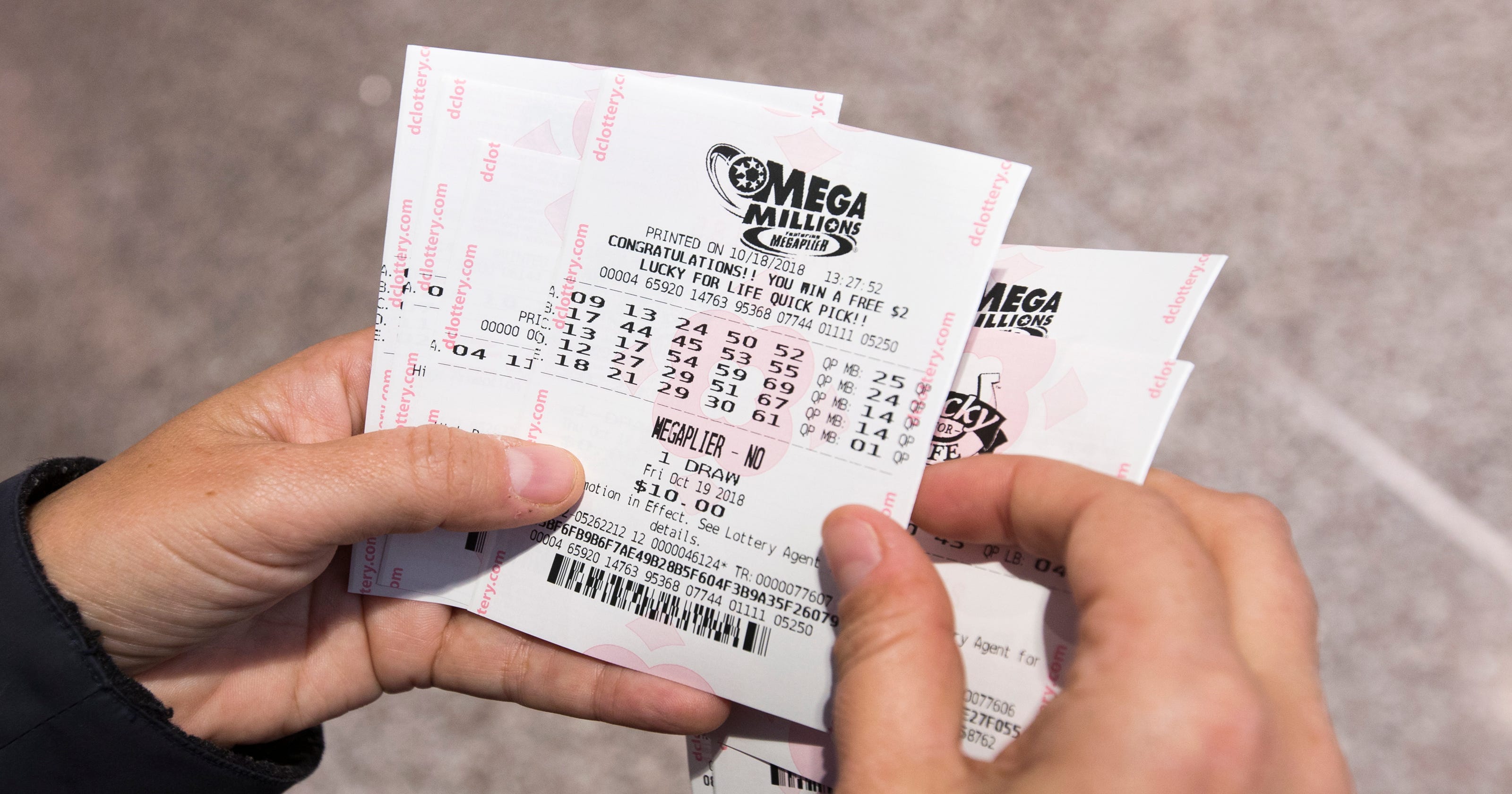 Mega Millions States That Ban Lottery Purchases With Credit Cards