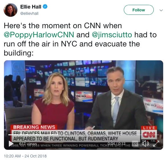 Cnn Ny Office Evacuates Live On Air After Explosive Package Found Cnn Ny Office Evacuates Live On Air After Explosive Package Found