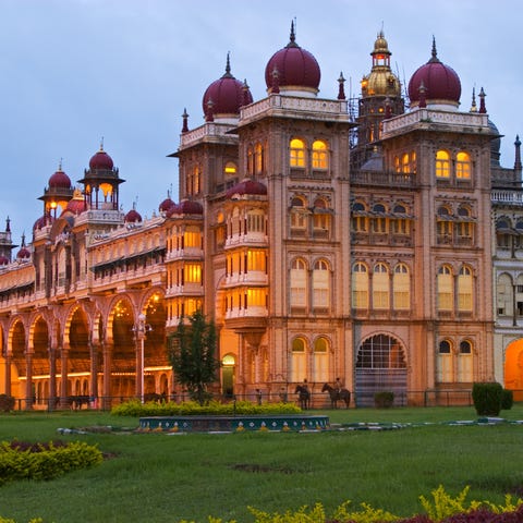 Amba Vilas Palace in Mysore, India: The city of...