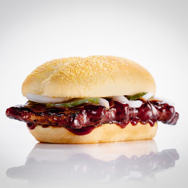 McDonald's announced Thursday that the McRib is back for a limited time at more than 9,000 restaurants nationwide.