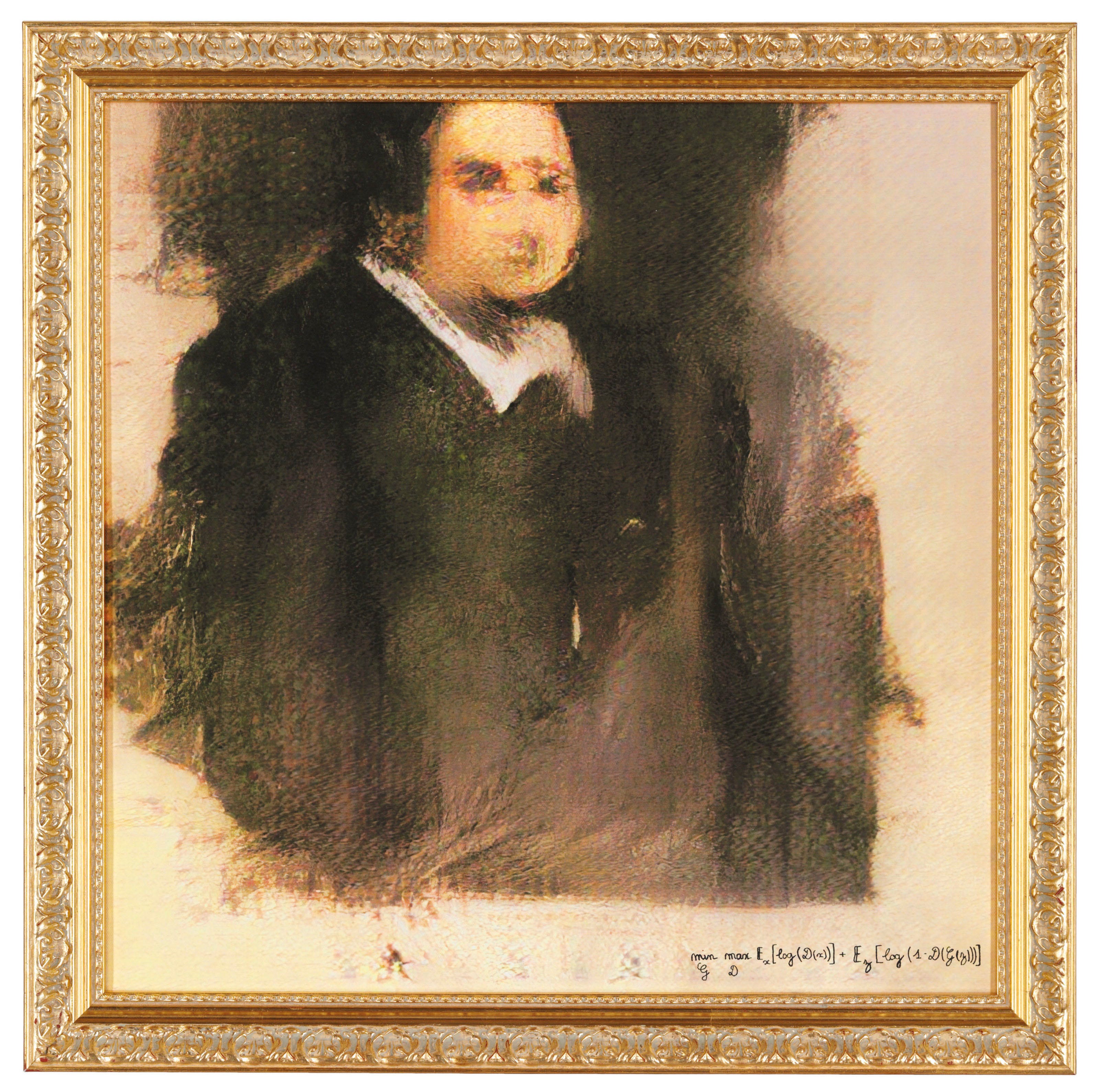Christie's auctions painting made by AI for $432,500.