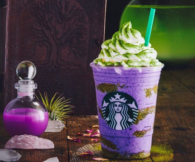 New Starbucks Drink Witch S Brew Frappuccino Debuts For Halloween