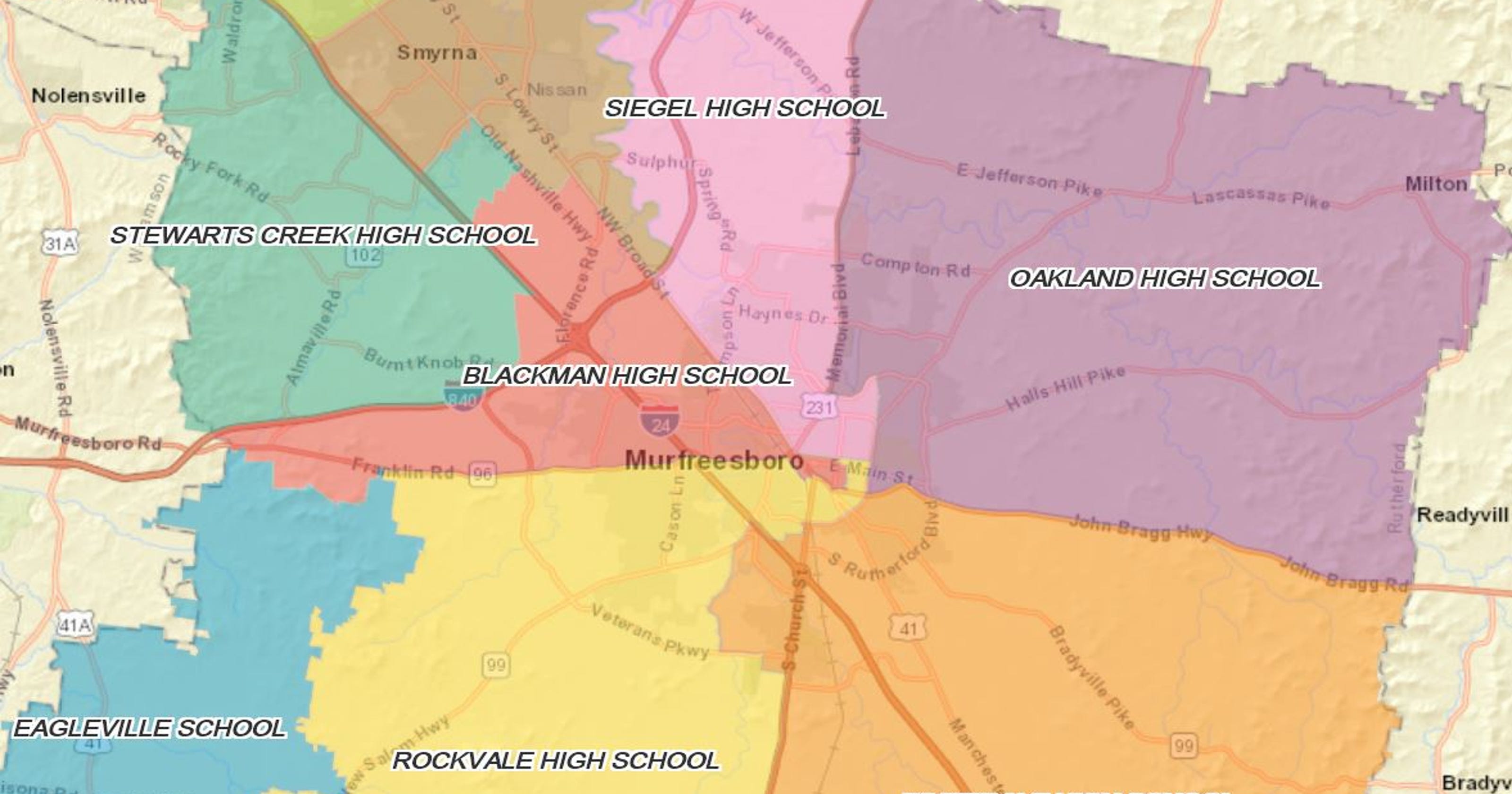 Rutherford school board to finalize Rockvale High, Rocky Fork