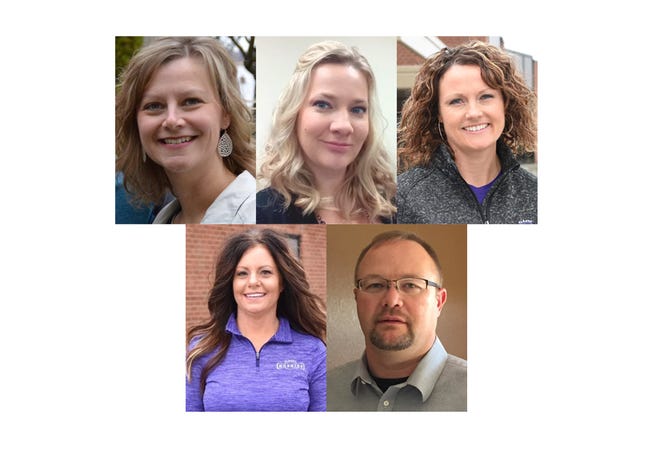 Jennifer McLachlan, Tara Ostendorf, Lynn Westgard Pennie, Amy Sand and Donald Winkels are vying for three seats on the Albany Area School Board.