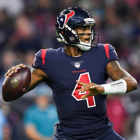 Deshaun Watson threw for 5 TDs in the Texans' win...