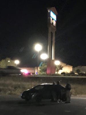 Walmart in Anderson was evacuated on Friday night following a bomb threat.