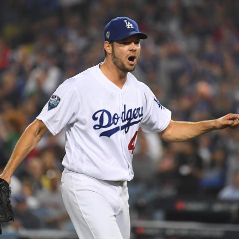 Rich Hill started Game 4 of the World Series for...