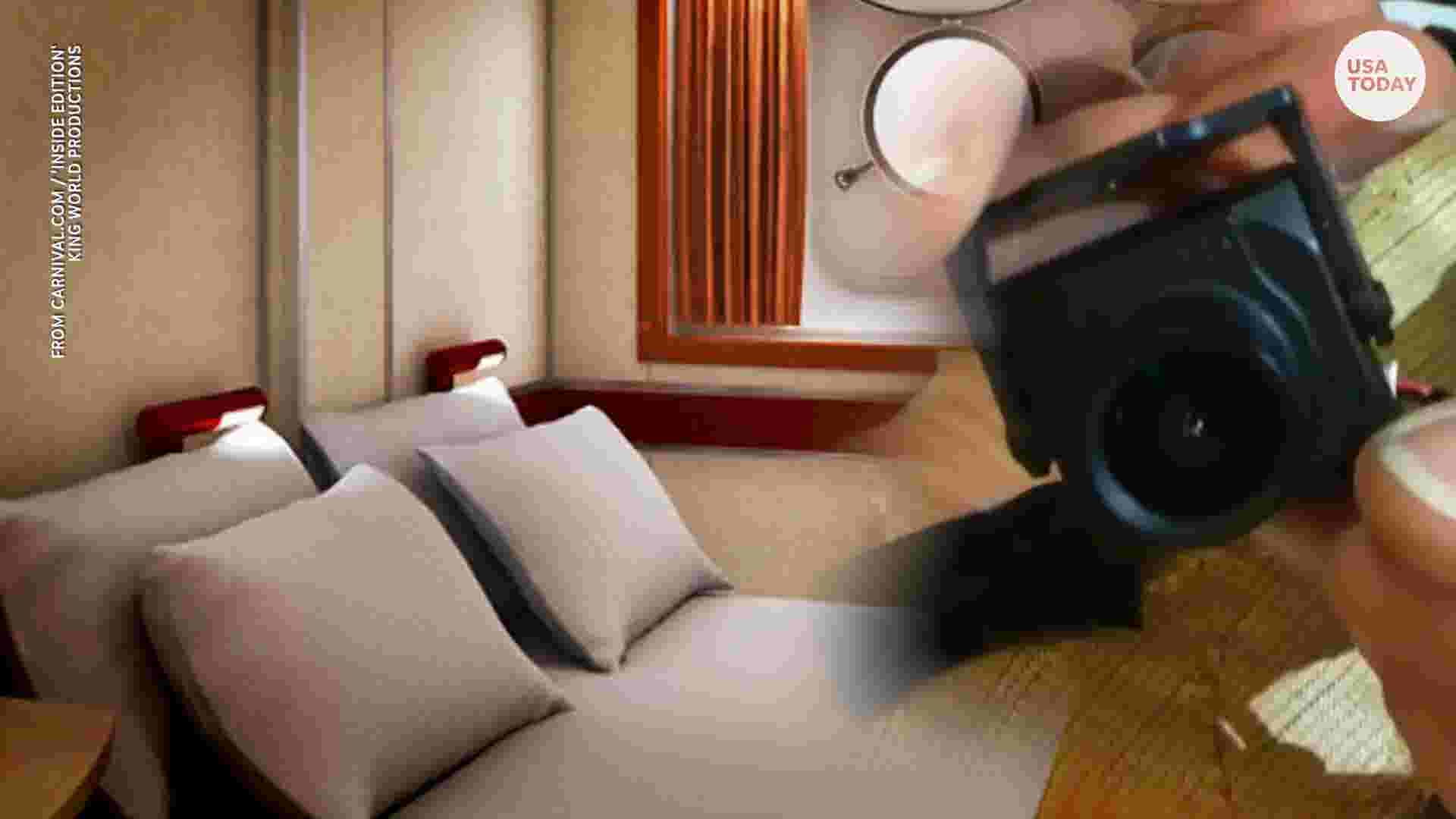 Couple Claims Secret Camera Was Aimed At Bed On Carnival Cruise 