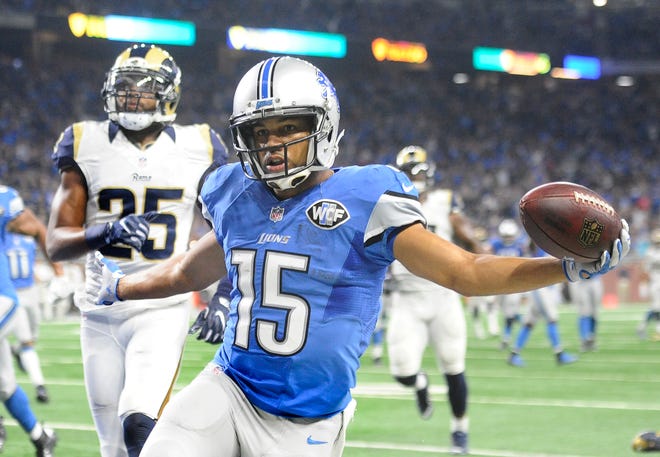 Lions wide receiver Golden Tate