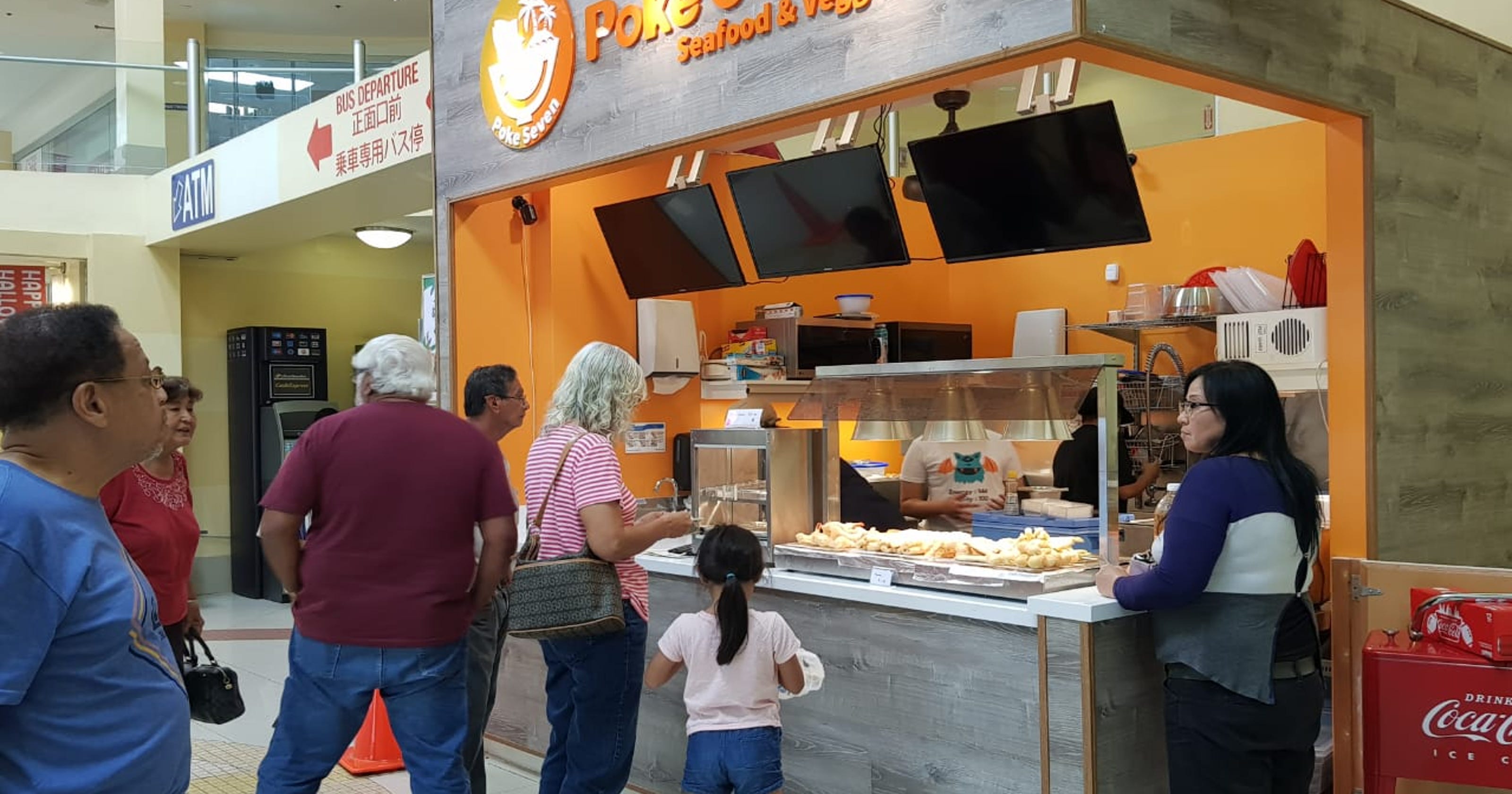 New Japanese food kiosk offers affordable poke bowls