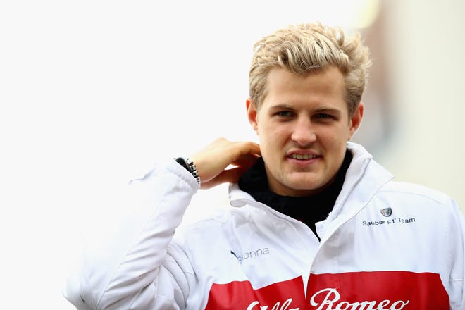 Marcus Ericsson of Sweden and Sauber F1 walks in the Paddock after practice for the United States Formula One Grand Prix at Circuit of The Americas on October 19, 2018 in Austin, United States.