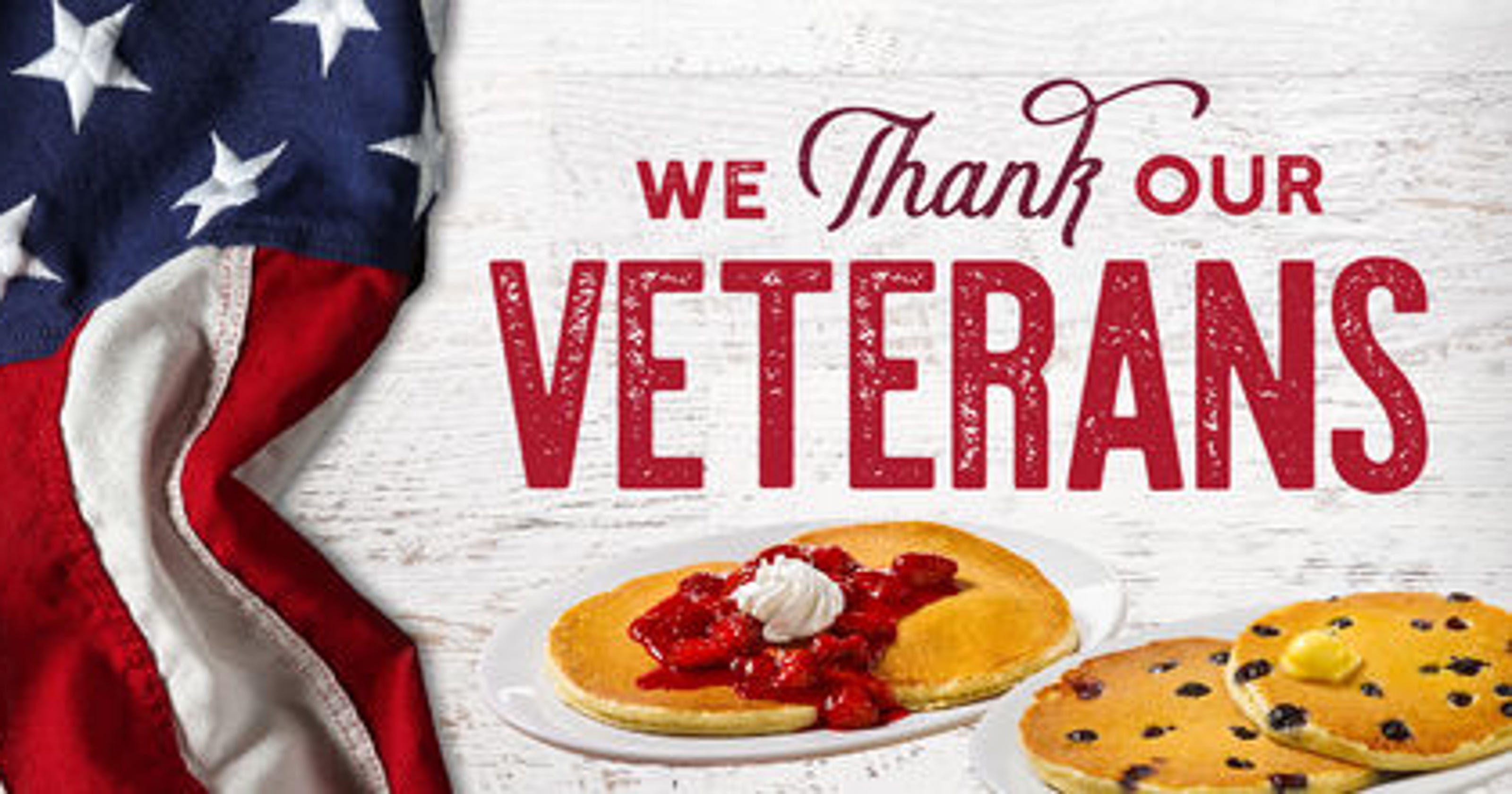 Places That Have Free Food On Veterans Day