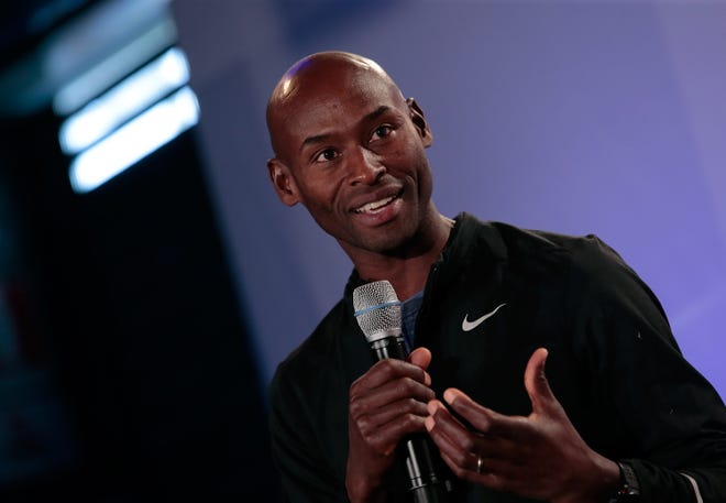 Bernard Lagat will make his marathon debut Sunday at the New York City Marathon with a goal of setting a U.S. masters record. Lagat is a five-time track Olympian.