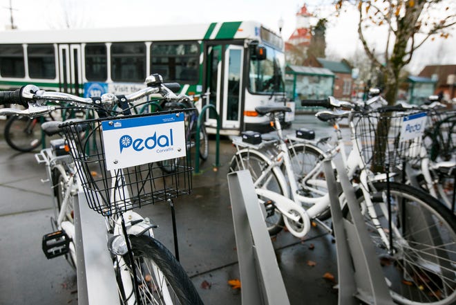 Zagster has bike-share stations in Corvallis. An agreement allowing Ride Salem – which would also use Zagster bikes – to operate in Salem's public properties is expected to go before the Salem City Council on Nov. 13.