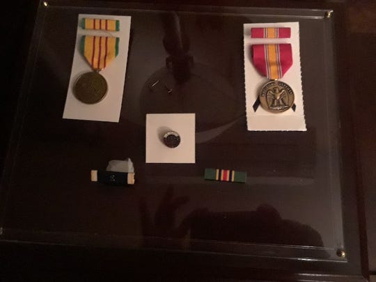 Bernard Ebner's five replacement U.S. military awards