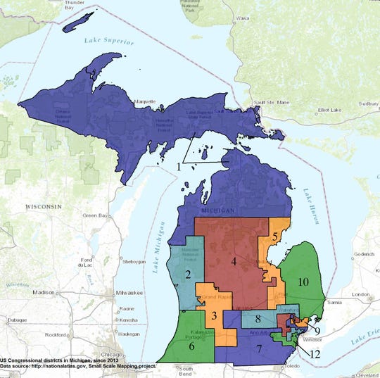 Expert: Mich. maps show 'historically extreme partisan bias' for GOP