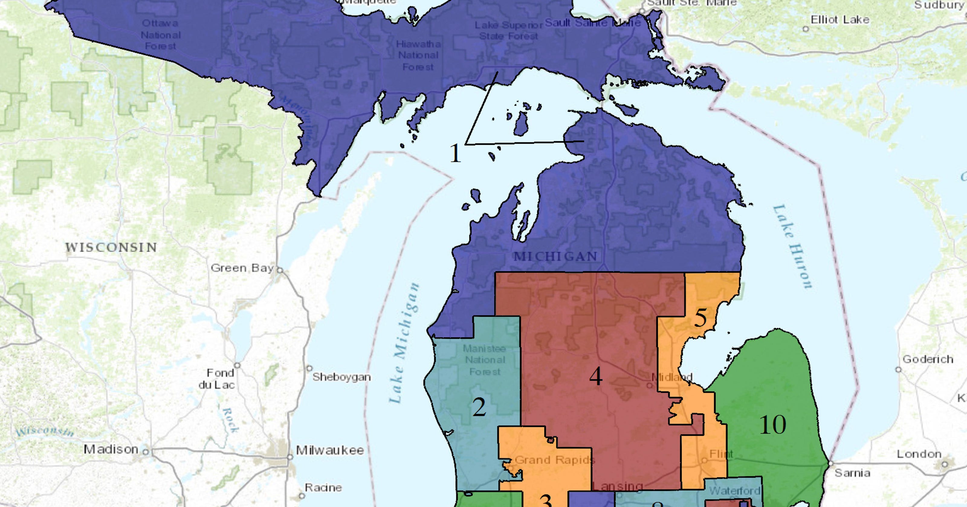 Federal court: Michigan political maps illegally gerrymandered to 'historical proportions'