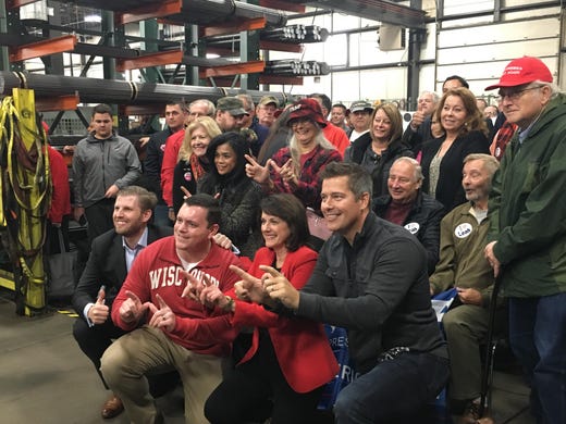 Eric Trump Follows President Trump To Mosinee Area Wisconsin Rapids