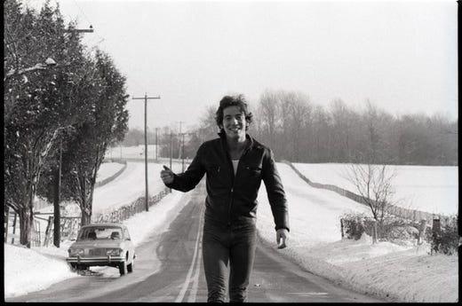Bruce Springsteen in Holmdel by David Gahr