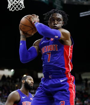 Pistons forward Stanley Johnson's six turnovers and five fouls in the 108-105 loss to Boston marred a game where he had nine points, five rebounds and four assists.