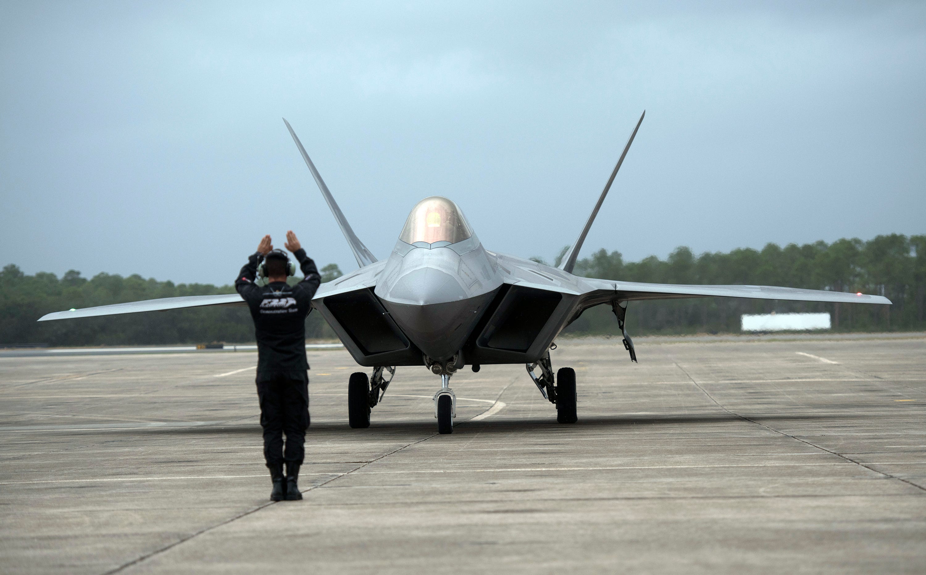 Eglin F22 crash Pilot ejected, hospitalized after fighter jet crash