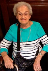 This undated family photo provided by the University of Pittsburgh Medical Center (UPMC) shows Rose Mallinger, 97, who was one of the people killed on Oct. 27, 2018, at Pittsburgh's Tree of Life synagogue.